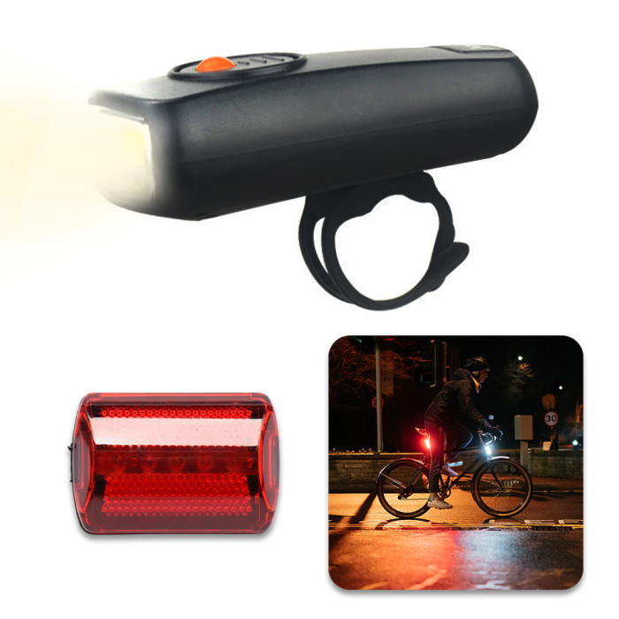 Велосипедний ліхтар Bailong BL-908 (передній і задній), велоліхтар