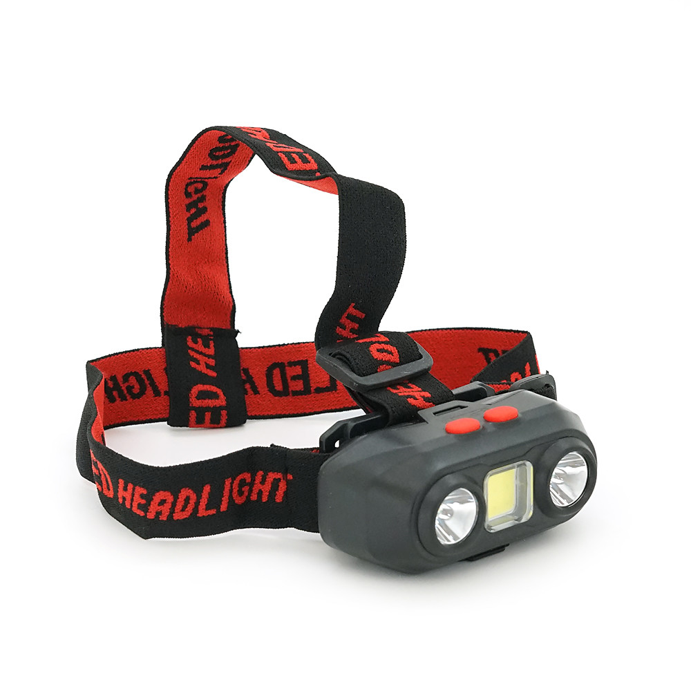 Ліхтар налобний KX-303 (LED+COB) Type-C 3