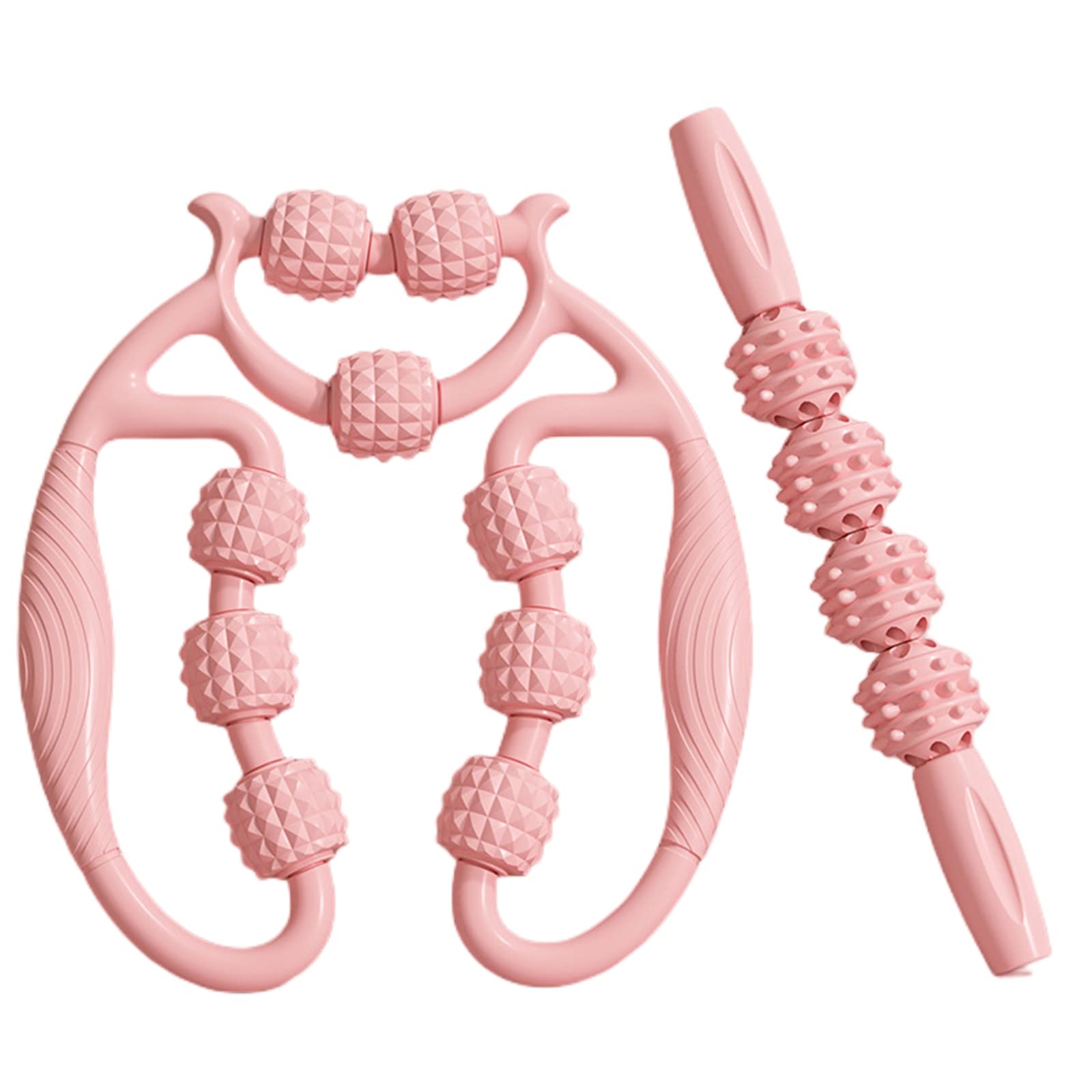 Валик із текстурованими виступами для масажу ніг, розтягнення й релаксації м'язів RD-3055 2